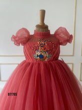 Load image into Gallery viewer, BT1765 Coral Castle Enchantment Dress for Little Dreamers

