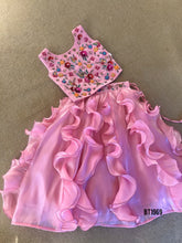 Load image into Gallery viewer, BT1969  Beautiful Pink Floral Baby Dress
