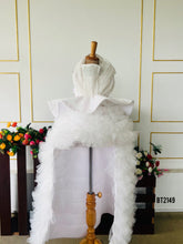 Load image into Gallery viewer, BT2149 Snow Queen-Inspired White Elegance for Your Little Star ❄️✨
