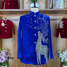 Load image into Gallery viewer, BT2563 Imperial Deer Embroidery Father–Son Celebration Set

