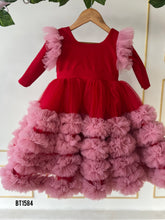 Load image into Gallery viewer, BT1584 Winter Party Wear with Ruffles
