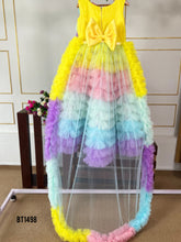 Load image into Gallery viewer, BT1498 Candy Cloud: Whimsical Rainbow Dress
