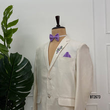 Load image into Gallery viewer, BT2673 Ivory White Designer Blazer Suit for Dad
