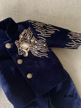 Load image into Gallery viewer, BT2154 Royal Blue Majesty Party Wear Jhodpuri For Little Boys 👑✨
