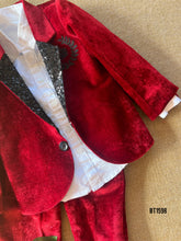 Load image into Gallery viewer, BT1598 Party Wear Blazer Set For Baby Boys
