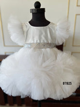 Load image into Gallery viewer, BT1625 Pompom Party Wear Frock For Baby Girls
