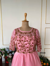 Load image into Gallery viewer, BT2226 Blush Pink Elegance Gown – A Fairy Tale Look for Moms 💖✨
