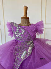 Load image into Gallery viewer, BT1837 Mystic Wings: Enchanted Purple Fairy Dress
