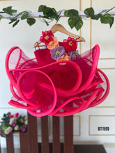 Load image into Gallery viewer, BT1599 Flower Theme Bouncy Birthday Party Wear For Baby Girls
