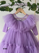 Load image into Gallery viewer, BT1586 Winter Party Wear With Transparent Neck
