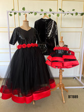 Load image into Gallery viewer, Bt1889 Chic Blossom Festive Ensemble  for Little Celebrants
