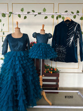 Load image into Gallery viewer, BT2203 Teal Family Combo: Dazzle Together in Style 💙✨
