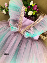 Load image into Gallery viewer, BT1651 Pastel Dream Dress - Your Little One&#39;s Perfect Party Outfit!
