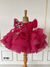 Load image into Gallery viewer, BT1961 Radiant Red Baby Dress – Perfect for Celebrations
