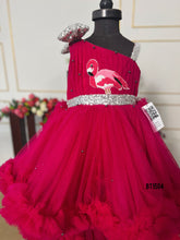 Load image into Gallery viewer, BT1504 Sparkling Flamingo Fiesta Dress

