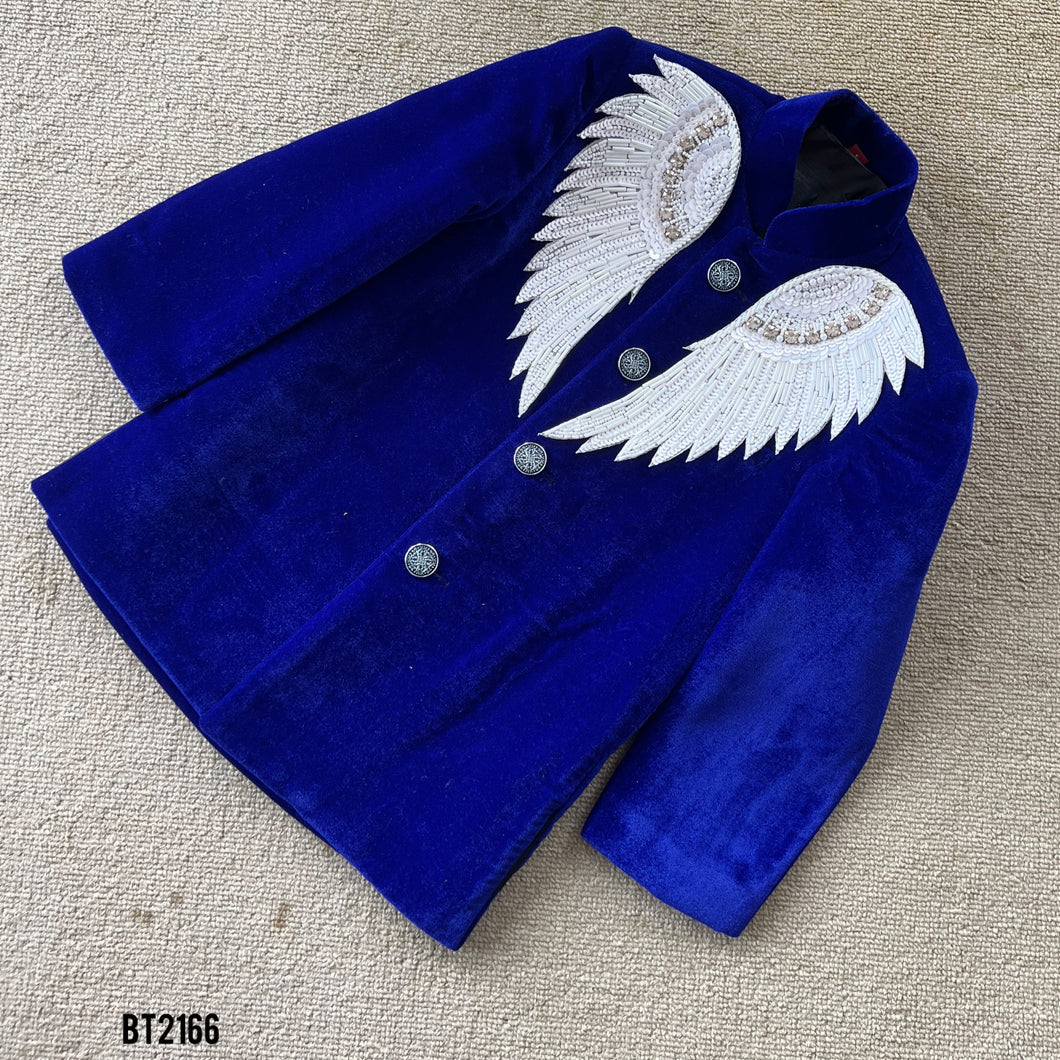 BT2166 Royal Blue Angelic Party Wear Suit for Little Boys 👼💙