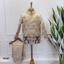 Load image into Gallery viewer, ✨ BT2467 Royal Crown Baby Boy Jodhpuri Suit
