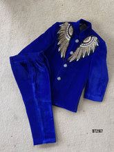 Load image into Gallery viewer, BT2167  The Regal Winged Angelic Charm Party Wear Blazer for Little Man ✨🕊️
