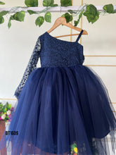 Load image into Gallery viewer, BT1609 Midnight Blue Elegance Gown
