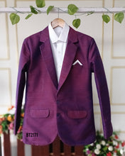 Load image into Gallery viewer, BT2171 Elegant Plum Blazer for the Modern Dad 🕺💼
