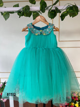 Load image into Gallery viewer, BT1512 Hand Work Elegant Pastel Designer Peter Pan Party wear
