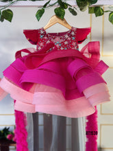 Load image into Gallery viewer, BT1539 Luxury Hand Work Bouncy Party Wear With Trail
