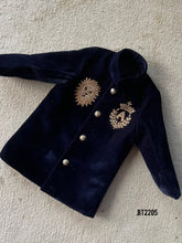 Load image into Gallery viewer, BT2205 Royal Velvet Boys Party Wear Jacket for Special Occassions 🎩✨
