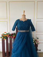 Load image into Gallery viewer, BT2148 Mommy &amp; Me Enchanting Teal Duo for Magical Celebrations 🌟💙
