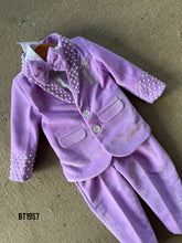 Load image into Gallery viewer, BT1957 Charming Lilac Pearl-Studded Party Wear Suit for Baby Boys
