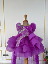 Load image into Gallery viewer, BT2059 🦋 Enchanted Butterfly Party Dress for Little Stars 🦋
