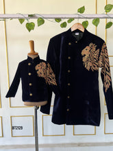 Load image into Gallery viewer, BT2129 Golden Bloom Party Wear Jacket for Boys ✨🌟
