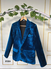 Load image into Gallery viewer, BT2024 Velvet Charm: Dapper Party Jacket Only for Junior Celebrations 🎉✨
