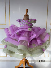 Load image into Gallery viewer, BT1983 Lavender Garden: A Whimsical Dress for Fairytale Celebrations
