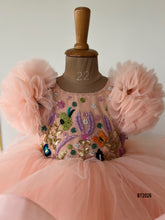 Load image into Gallery viewer, BT2026 ✨ Enchanted Blush Dream Dress for Little Princesses! 👑
