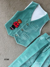 Load image into Gallery viewer, BT2160 Charming Mint Green Party Wear Suit for Little Gentlemen 🌟🧸
