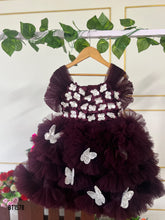 Load image into Gallery viewer, BT1578 Midnight Butterfly Baby Party Wear
