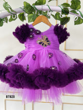 Load image into Gallery viewer, BT1620 Purple Petal Princess Dress - Bloom in Enchantment!
