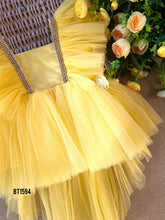 Load image into Gallery viewer, BT1594 Sunshine Elegance: A Little Princess&#39; Dream Dress
