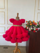 Load image into Gallery viewer, BT2043 🎀 &quot;Royal Ruby Celebration Dress&quot; 💫
