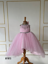 Load image into Gallery viewer, BT1973 🌸 Pretty in Pink: Sparkling Gown for Little Stars 🌸
