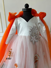 Load image into Gallery viewer, BT1687 Ocean Theme Appliqué Birthday Frock
