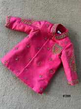 Load image into Gallery viewer, BT2095 👑 Royal Blossom: Majestic Pink Boys Party Wear Ensemble for Young Princes 👑

