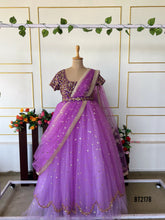 Load image into Gallery viewer, BT2178 Dreamy Lavender Royalty Gown Set For Combo ✨👑

