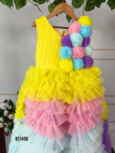 Load image into Gallery viewer, BT1498 Candy Cloud: Whimsical Rainbow Dress
