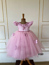 Load image into Gallery viewer, BT1897  Blossom Pink Butterfly Dress
