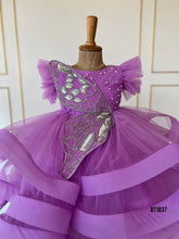 Load image into Gallery viewer, BT1837 Mystic Wings: Enchanted Purple Fairy Dress
