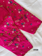 Load image into Gallery viewer, BT1838 Hand Work Designer Unstiched Blouse
