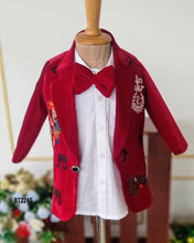 Load image into Gallery viewer, BT2246 🎶 Rockstar Music Theme Party Blazer – Let Him Steal the Spotlight! 🔥🎤
