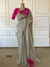 Load image into Gallery viewer, BT1839 Blush of Lotus  Elegance Saree
