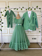 Load image into Gallery viewer, BT2062 Elegant Family Celebration Combo – Match in Style! 🌿👨‍👩‍👧‍👦
